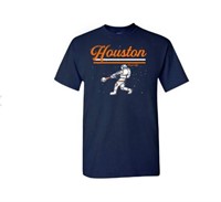 Size:XL Houston Space Baseball Crush City H-Town M