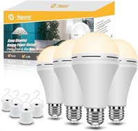 Neporal Emergency Rechargeable Light Bulbs Stay Li