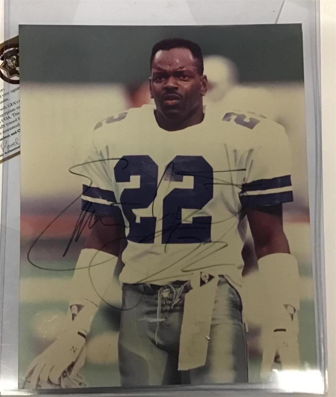 EMMIT SMITH SIGNED PHOTO