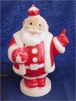 1949 Harett-Gilmar lighted King Santa Claus