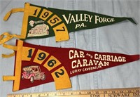 Vintage Pennants See Photos for Details