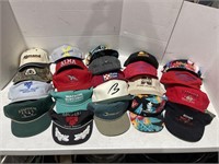 Assorted baseball caps