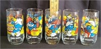1983 Smurf Glasses