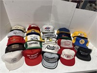 Assorted baseball caps