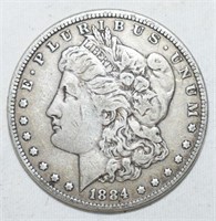 COIN - 1884 SILVER MORGAN DOLLAR