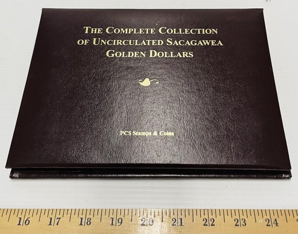 Vintage Sacagawea Golden Dollar Coin Book