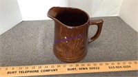 Red Wing Wheat pitcher, brown, chip
