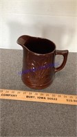 Red Wing wheat pitcher, brown