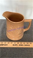 Red Wing wheat pitcher, tan