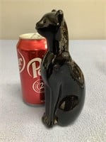 Black Cat Glass Paperweight