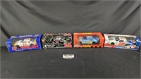 4 Die Cast 1:24 Scale Stock Cars