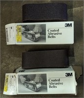 3 M Coated Abrasive Belts (bidding 1xqty)