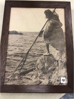 Nootka Indian fishing