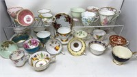 Assortment of China Tea Cups