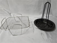 3.5"X7"X7.5" AIR FRYER RACK AND 8" CHICKEN