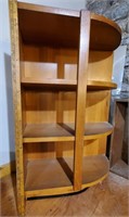 Wooden Shelving Unit and Box