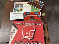 Vintage Foto Electric Football Game from 1964