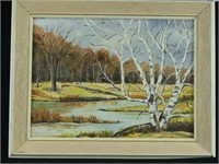 C REDFERN UNTITLED FALL LANDSCAPE O/B