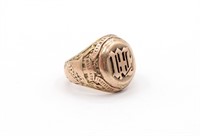 10K Gold 1932 New Mexico Military Institute Ring