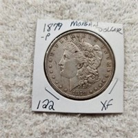 1879P Morgan Dollar XF