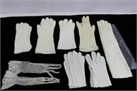 Vintage & Antique Ladies White Gloves