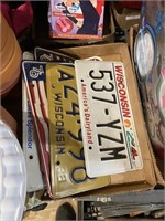 assorted license plates