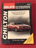 Chiltons Cadillac Deville repair manual 1990-98