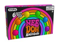 $10  Schylling-Rainbow Teenie Nee Doh-Ages 3+-RBTN