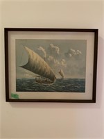 Nautical Themed Print-No. 7084