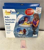 Baby Adjustable Sunshade Boat