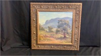 SIGNED OIL PAINTING BY LEON HANSON