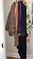 Angora Knitted Wrap Shawl, Vest, Winter Coats