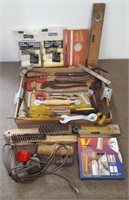 Assorted Tools, Painting Rollers, Scrapers & More
