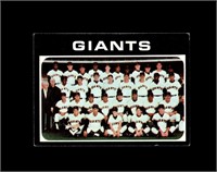 1971 Topps #563 San Francisco Giants TC VG-EX