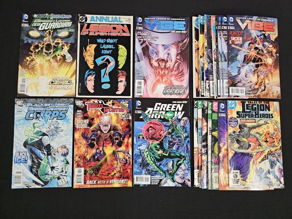 Green Lantern, Legion of Superheroes & Other