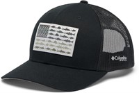 Columbia Pfg Fish Flag Mesh Snapback (black/grey)