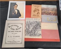 Collection of vintage and antique Abraham Lincoln