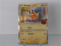 Pokemon Card Rare Pikachu Holo Stamped