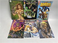 6 Adult Comic Books as Pictured