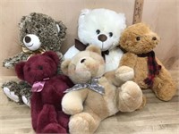 5- Stuffed teddy bears