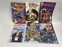 6 Adult Comic Books as Pictured