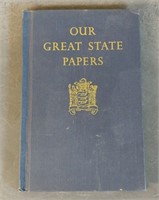 OUR GREAT STATE DOCUMENTS 1964 BOOK