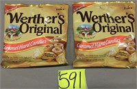 2-5.5oz Werther's original caramel hard candies