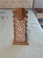 Wooden Necklace Stand