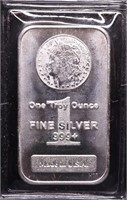1 troy oz silver bar