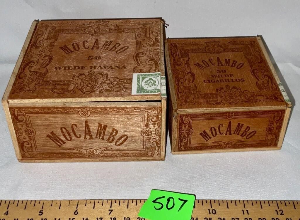 MOCAMBO Cigar Boxes