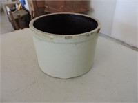 Small open face utility crock  5" T