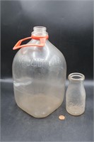 Vintage Biltmore Dairy Gallon & Pint Bottles