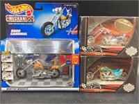 Hot Wheels Thunder & Mechanix Motorcycle Diecasts