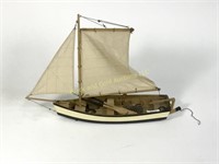 18 Inch Wooden Sailboat Model